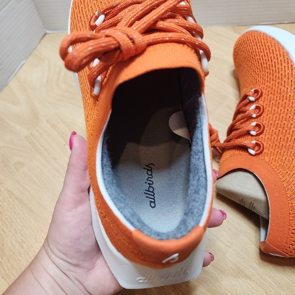 Allbirds TD2 Tree Dasher 2 Orange Knit Active Shoes. Men\'s size 11.5. New. main image 8